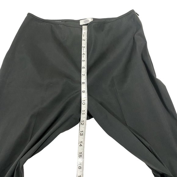 Gunex Made in Italy Gray Dress Pants with Side Zipper US Size 10 - Picture 7 of 8